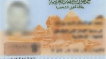 بطاقة الرقم القومي لكبار السن تصدر من البيت وتصل في نفس اليوم